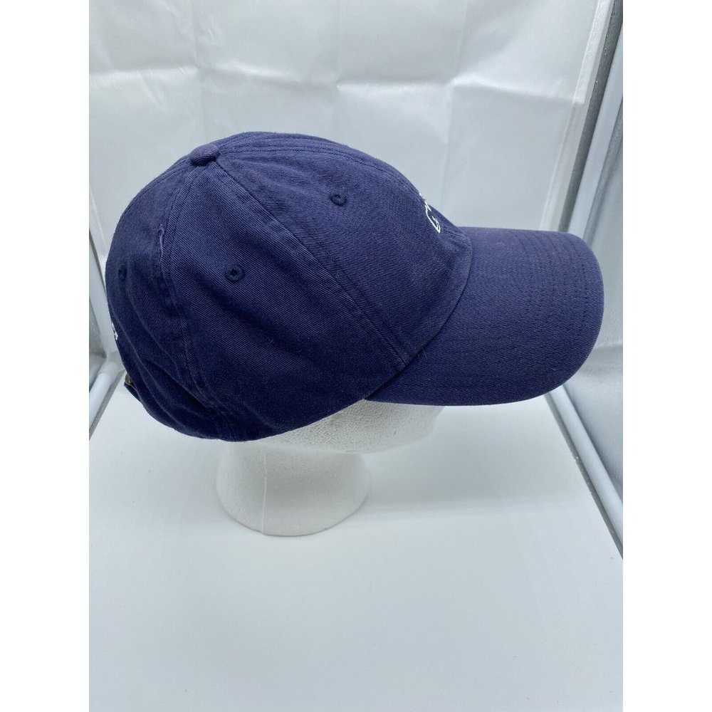 Vineyard Vines Blue Whale Logo Baseball Hat Cap Adjustable Strap-back Spell-out - Picture 4 of 8